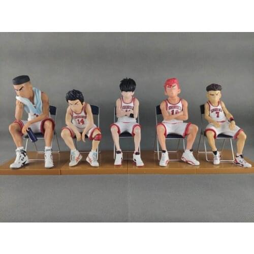 Japan Anime SLAM DUNK Rukawa Kaede Hanamichi Sakuragi White Ver. Figure Model Toys