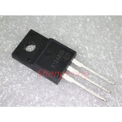 10PCS K13A65D TK13A65D TO-220F
