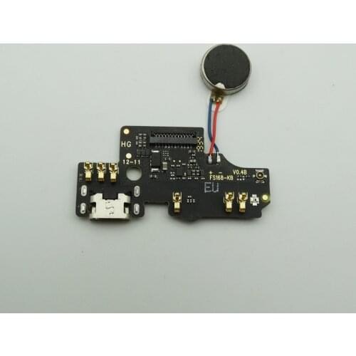 5pc For Alcatel 1S 2019 5024 5024D 5024Y 5024K USB Dock Charging Port Plug Charger Flex Cable With Microphone MIC Board Vibrator