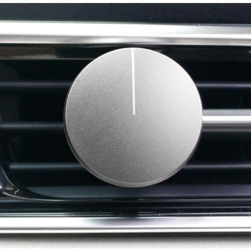 Car Aromatherapy Bladeless Fan Type Magnetic Diffuser Matte Texture Stable Air Vent Freshener for Auto