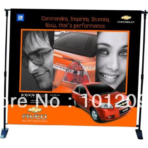 Free Shipping Telescopic Backdrop Stands Banner Stands Adjustable Background Display Stand