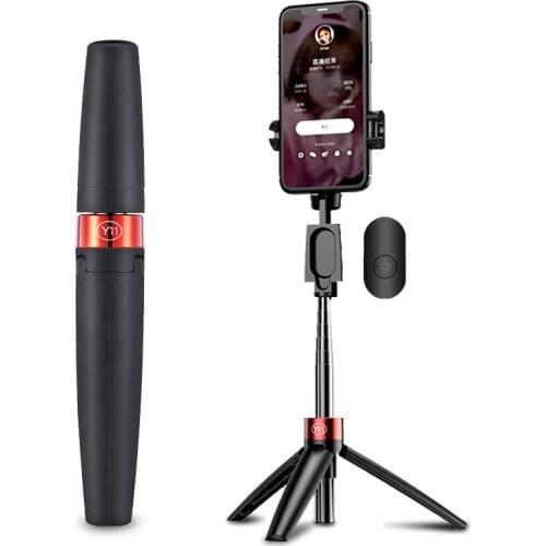 Bluetooth Selfie Stick Remote Control Tripod Handphone Live Photo Holder Tripod Camera Self-Timer Rod For iPhone Phone Universal