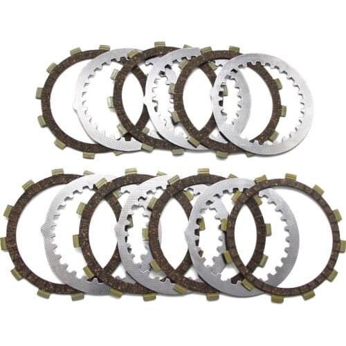 Motorcycle Clutch Friction Disc Plate Kit For Yamaha XJ400D XJ400 1981 OEM:383-16321-00/4H7-16321-02 6 4L0-16321-00/5Y1-16331-01