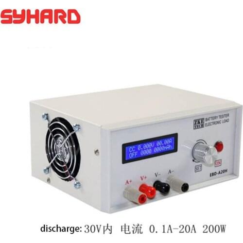 EBD-A20H Electronic Load Battery Capacity Charge Discharge Tester 20A Electronic Load Mobile Power Head Test Online