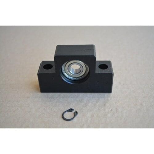 EF10 floated side end support seat bearing inner diameter 8mm for ballscrew support CNC XYZ 1pcs
