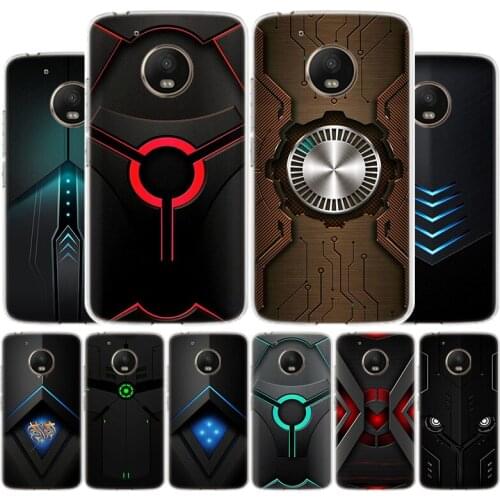 TW316-Black Light Dark Figures 2 Phone Case For Motorola Moto G9 G8 G7 G6 G5 E6 E5 Plus Play Power + One Action Macro Cover Coqu