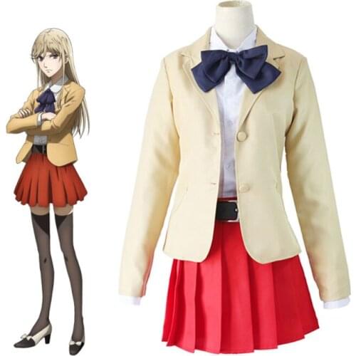 Hakata Tonkotsu Ramens Cosplay Lin Xianming School Uniform Outfit Costumes Halloween Party Suit