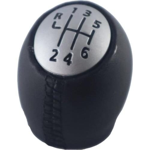 6 Speed Leather Car Shift Gear Knob Lever Gaitor Boot Cover for Renault Megane 3 Fluence Clio Laguna Scenic Escape 328650024R