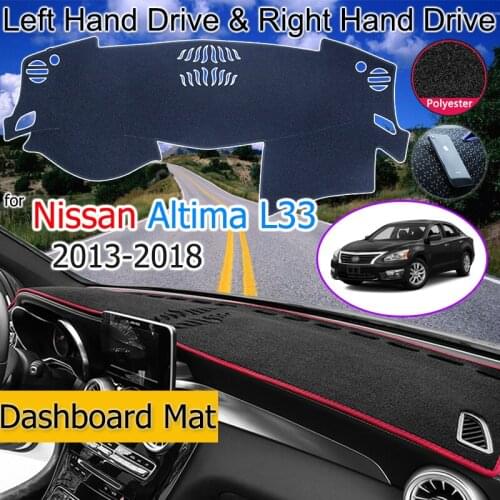 For Nissan Altima Teana L33 2013-2018 Anti-Slip Mat Dashboard Cover Pad Sunshade Dashmat Carpet Accessories