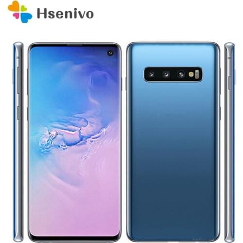 Samsung Galaxy S10F G973F Refurbished Unlocked Original G973U G973W Phone Octa-core 6.1" 10MP 4G WIFI GPS European version