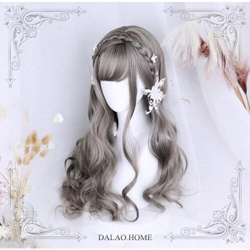 High Quality Daily Soft Sister Long Curly Hair Lolita 65cm+ Wig Cosplay Costume Party