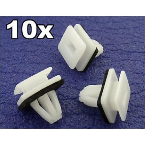 10x For Honda Civic CRV Side Skirt, Sill Guard Moulding, Rocker Cover Trim Clips