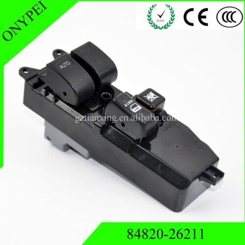 84820 26211 New Power Window Master Switch 84820-26211 For Toyota Hiace KDH212,222,223,2005 8482026211