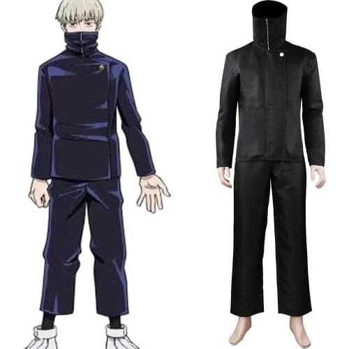 Jujutsu Kaisen-Toge Inumaki Cosplay Anime Game Costume School Uniform Outfits Halloween Carnival Suit