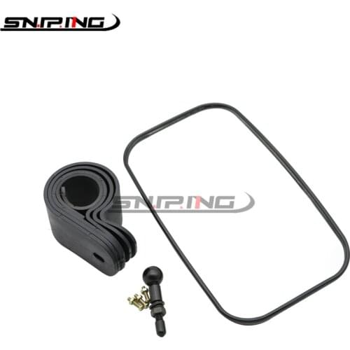 For UTV North Carolina Can-Am Commander 1000 Polaris RZR adjustable 1.5" 1.75" 2" splint side central rearview mirror