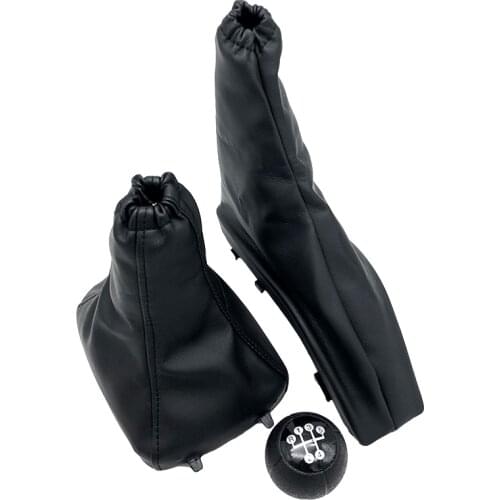 Car Gear Shift Knob Shifter Stick Pen Handbrake Stick Gaiter Boot for Vauxhall Opel Astra II G Zafira A1998-2010 Interior Parts