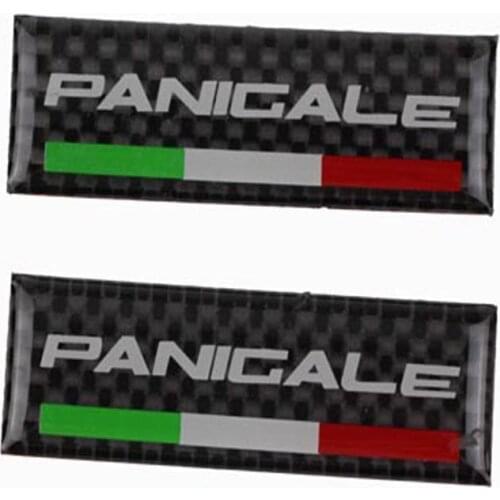 KODASKIN Carbon italy Handlebar Clamp tank sticker emblem decal For DUCATI 959 899 1199 1299 Panigale