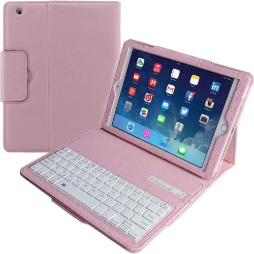 Magnetic Coque For iPad mini 2 mini 3 Case with Keyboard PU Leather Removable Cover For iPad mini 1 2 3 Keyboard Case