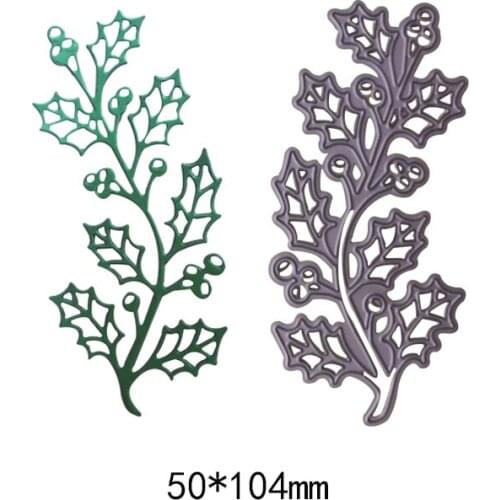 Metal Cutting Dies Tree Leaves steel for Scrapbooking Die Cuts for paper Card Making Embossing Die Cut Stencil