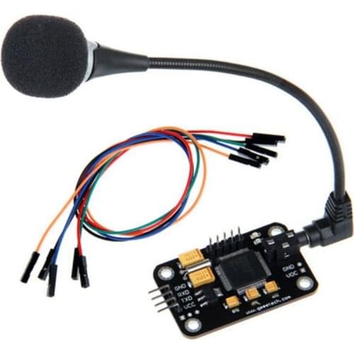 Voice Recognition Module With Microphone Dupont Speech Recognition Voice Control Board For Arduino Compatible