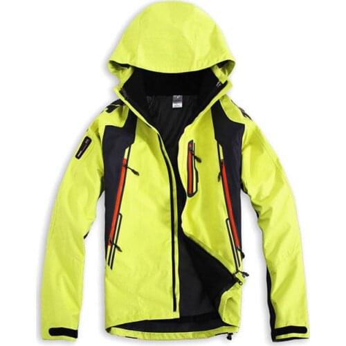 Mens Three-in-One Mens Jacket Two-piece Outdoor Mountaineering Workwear