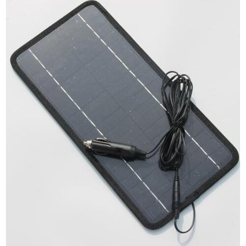 Wholesale 8.5W 18V 470Ma Multifunctional Solar Panel Charger Portable Solar Cell Charger For Car/Boat/Motor/Power Bank 10PCS/Lot