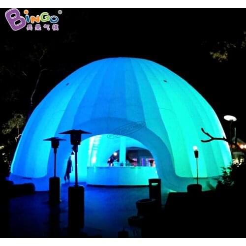 Personalized 6x3 Meters Inflatable Igloo Playhouse / Outdoor Large Inflated Dome Tent For Event - BG-A1234