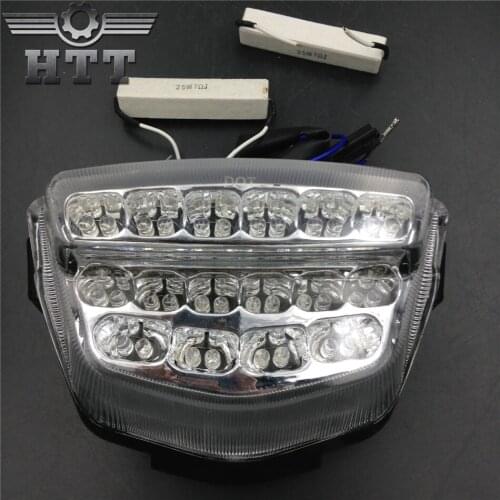 Aftermarket free shipping motorcycle parts LED Tail Brake Light for Honda 2008-2012 CBR 1000RR CBR1000RR RR Fireblade CLEAR