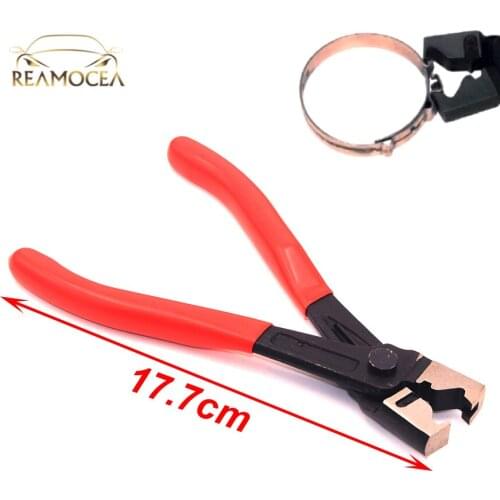 Reamocea Car Red Clic & Clic-R Type Pliers Air Conditioning Tube Hose Collar Clips Swivel Drive Shafts Boot Angle Clamp Pliers