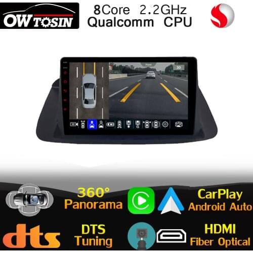 Qualcomm 8Core Android For Honda Accord 8 CU CW Acura TSX Car Radio GPS CarPlay Auto 360 Camera HDMI Head Unit Stereo WiFi DSP