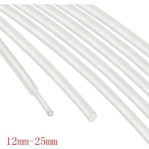 1 M/lot 2:1 clear 12mm 15mm 16mm 18mm 20mm 25mmDiameter Heat Shrink Heatshrink Tubing Tube Wrap Wire High Quality