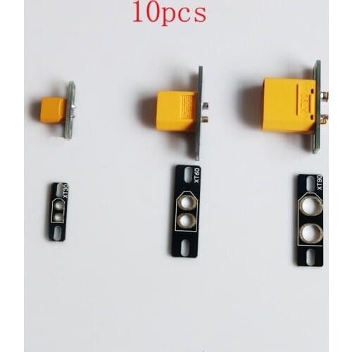 10pcs/lot XT30 XT60 XT90 Welded Plate Welding Board Fixing Base PCB for QAV250 FPV RC Multicopter Drone Spare Parts