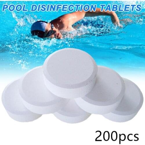 100/200Pcs Each Bottle Household Sterilization Cleaning Sheet Tool Multifunctional Swimming Pool Cleaning