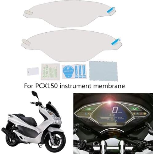 2Pcs Cluster Scratch Cluster Screen Protection Film Protector for honda PCX150 77HF