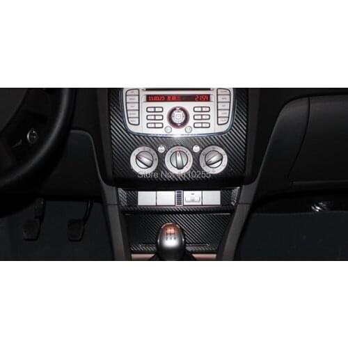 Aliauto Carbon Fiber Vinyl Decals Car Center console Sticker Special Designed Accessories for Ford Focus 2009 2010 2011