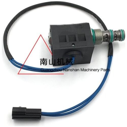 Free shipping for Coil spool of pilot travel solenoid valve Doosan Daewoo DH150 220 225 300 -5 -7 -9 excavator parts