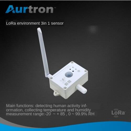 Environment 3in1 sensor temperature and humidity sensor human induction sensor low power consumption battery