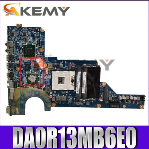 650199-001 DA0R13MB6E0 REV:E w 216-0809024 GPU for HP Pavilion G4 G6 G7 Series NoteBook PC Laptop Motherboard Mainboard