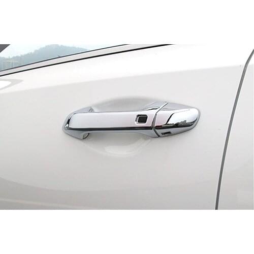 Chromium Styling For KIA Forte K3 2019 2020 Chrome Exterior Door Handle Cover Moulding Trim