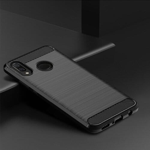 Brushed Texture Case For Huawei Y7 2019 Prime Y9 2018 Y6 Pro 2017 Y5 Lite Y3 9 7 6 5 Y9S Y7P Y6S Carbon Fiber Case Back Cover