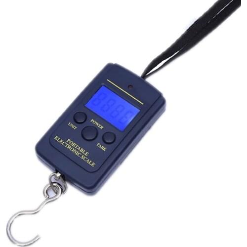 Multifunctional Portable Mini 40kg/10g Fishing Electronic Weighing Balance Digital Scale Handy Pocket Weight Hook Scale