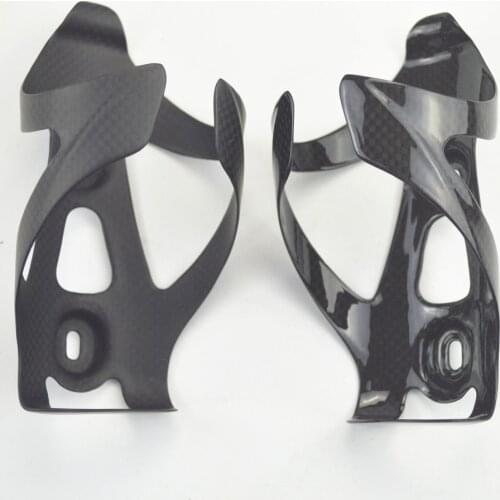 New carbon bottle cages bicycle parts bike bottle holder 3k gloss matte finish mtb road bikes parts 2pcs/lot
