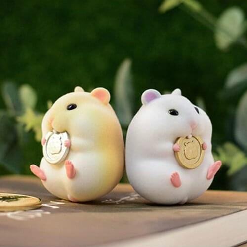 Discount Hamster Series Blind Box Toys Guess Bag Anime Figure Blind Bag Toys Figures Caja Ciega Cute Model Girl Accesorios Gift