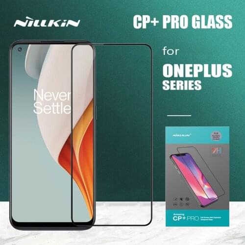Nillkin for Oneplus Nord N10 N100 8T 7T Glass CP+ PRO Full Cover Tempered Glass Screen Protector for Oneplus Nord N100 N10 8T 7T