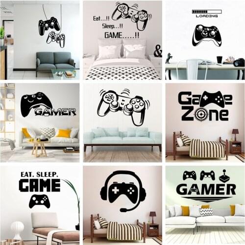 Fun Game Wall Stickers Mural Art Home Decor For Kids Rooms Decoration Diy Pvc Home Decoration Accessories