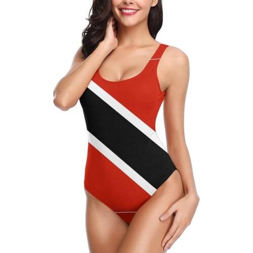Women 2021 Exotic Bikinis Flag Of Trinidad And Tobago Women Swimsuit One Piece womens top R333 Women Beach wear