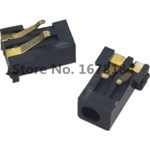 100PCS DC Jack DC-096 DC096 2.1-0.48MM DC Connect Power Socket 2.1*0.48mm