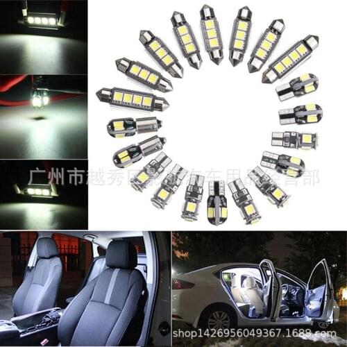 20 PCS Led Room Lamp Car Interior Light for BM-W 5 Me39 525i 530i M1997-2003