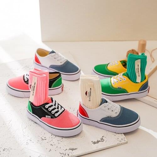2021 Ins Fashion New Baby Girls Shoes Boys Sneakers Children Canvas Shoes Fashion Sneakers #2126
