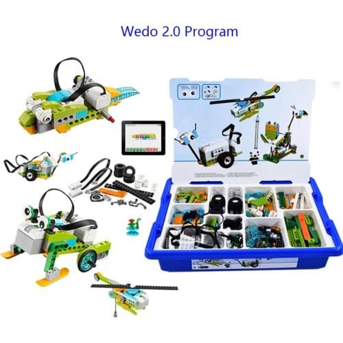 280Pcs/Lot Technic WeDo 3.0 Robotics Construction Set Building Blocks Compatible with legoin Wedo 2.0 Educational DIY toys 45300